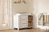 14126 Balka White Changing Table Dresser - South Shore