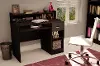 7259076 Axess Chocolate Brown Desk - South Shore