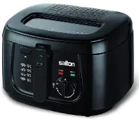 Salton Black Cool Touch Deep Fryer 2.5L