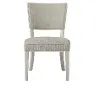 Clearance Modern Eclectic Beige Upholstered Dining Room Chair