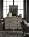 Modern Eclectic Gilmore Gray Dresser