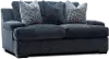 Cortana Blue Loveseat