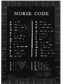 Morse Code Framed Wall Art