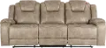 Falcon Beige Reclining Sofa