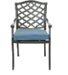 Halston Sapphire Dining Arm Chair