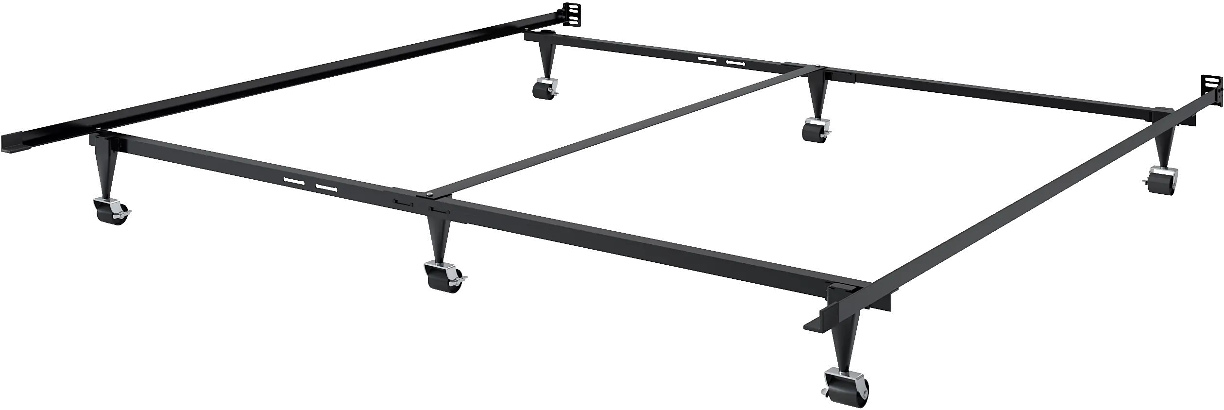 Queen/King Adjustable Metal Bed Frame-2