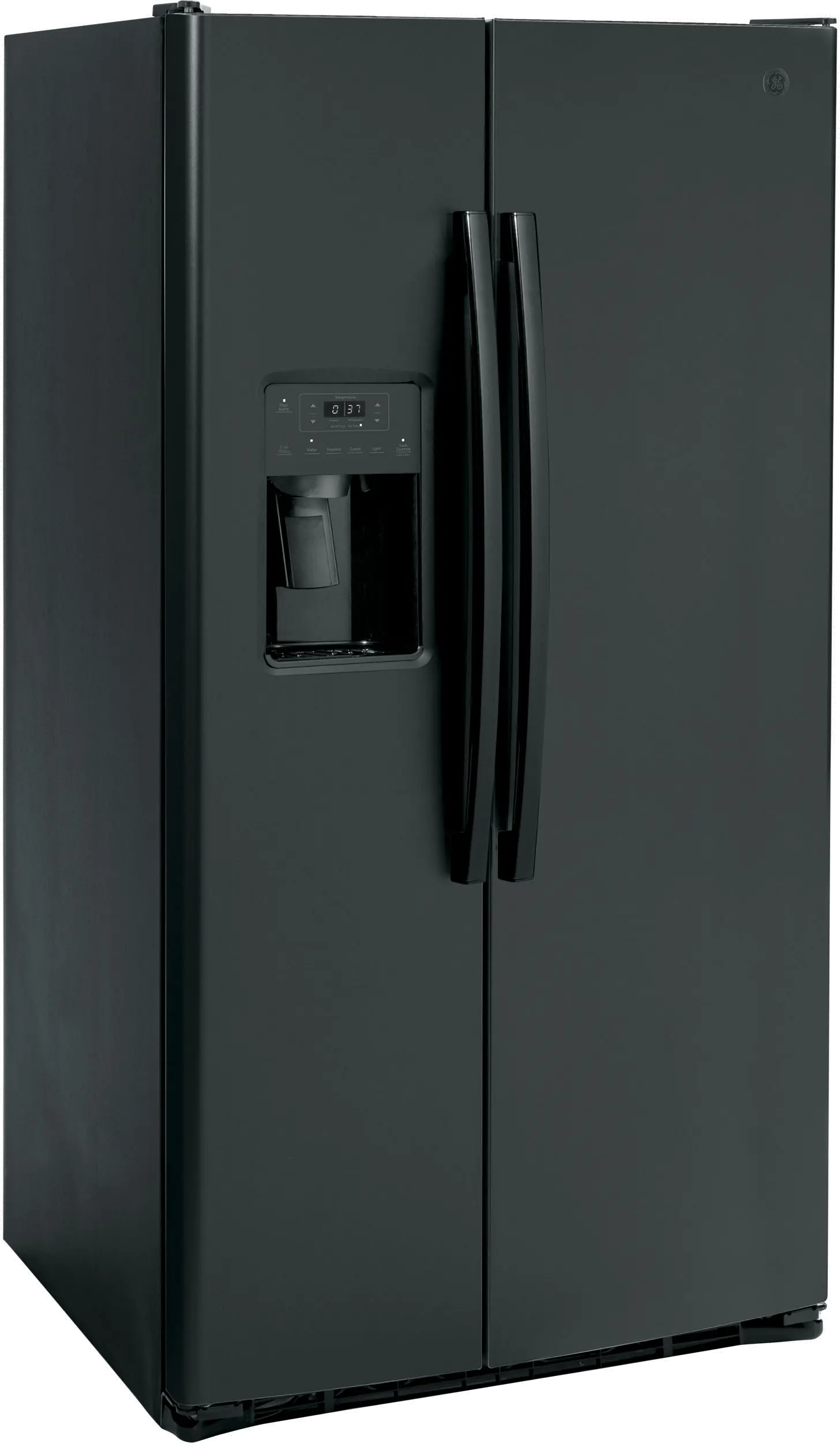 GSS25GGPBB GE 25.1 cu ft Side by Side Refrigerator - Black-4