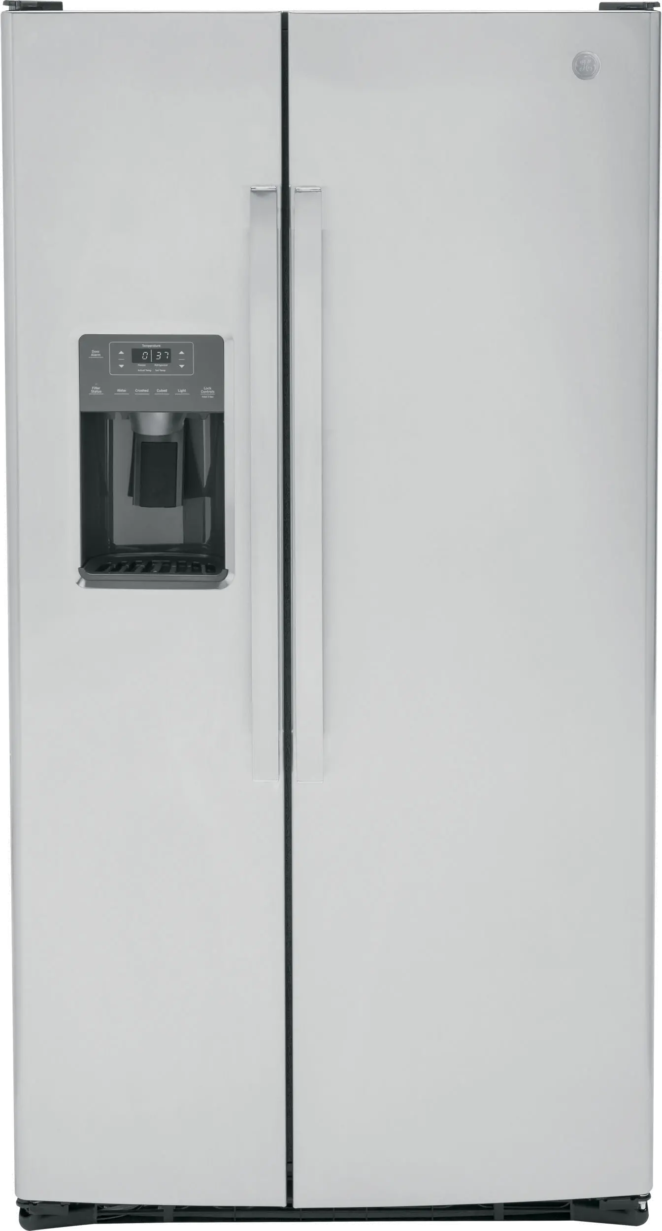 GSS25GYPFS GE 25.1 cu ft Side by Side Refrigerator - Stainless Steel-1