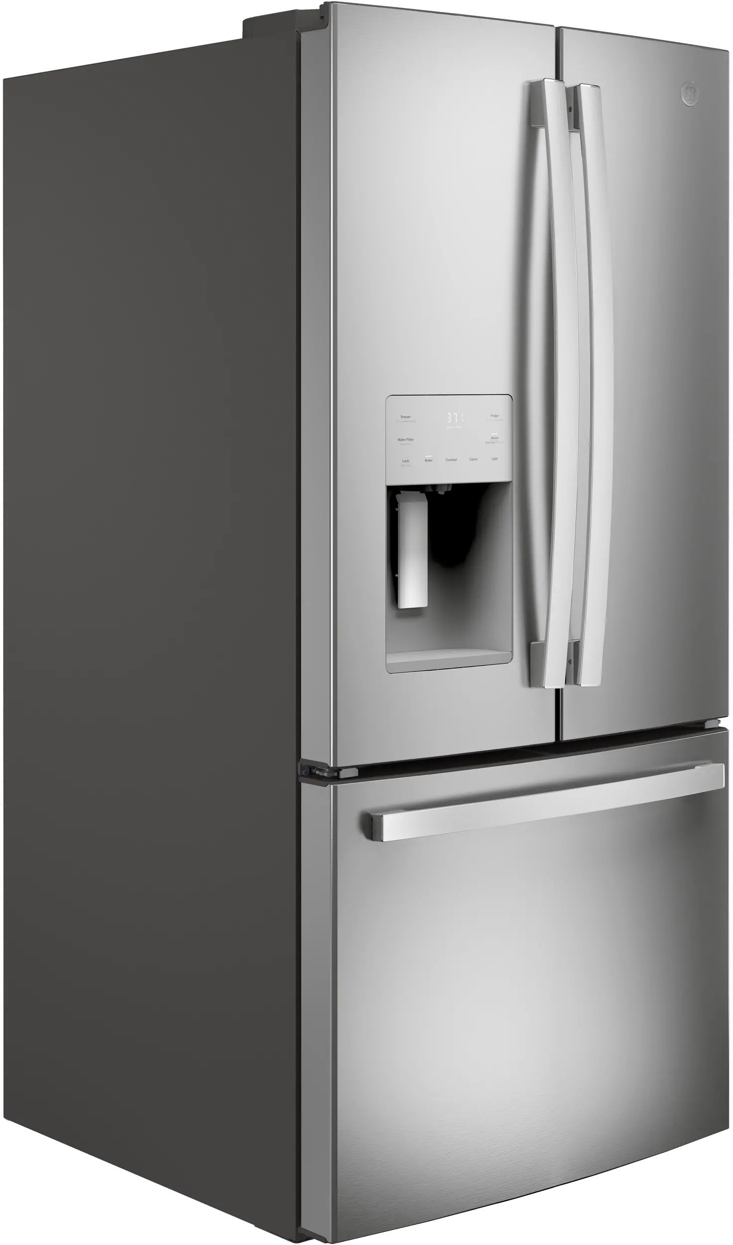 GFE24JYKFS GE 23.6 cu ft French Door Refrigerator - 33 W Stainless Steel-4