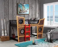 Arizona Pirate Ship Twin Loft Bed