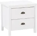 Boston Contemporary White Nightstand