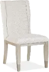 Clearance Lenox Silver Upholstered Dining Room Chair