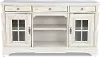 Mountain Breeze Maple White 64 TV Stand