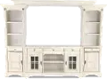 Mountain Breeze Maple White Entertainment Wall