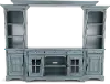 Mountain Breeze Blue Entertainment Wall