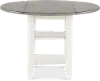 Newark White Round Dining Room Table