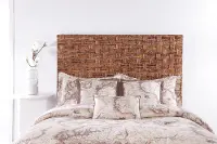 Panama Jack Coffee Brown Woven Twin Headboard
