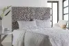Clearance Panama Jack Braided Light Gray King Headboard
