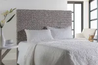 Panama Jack Braided Light Gray King Headboard