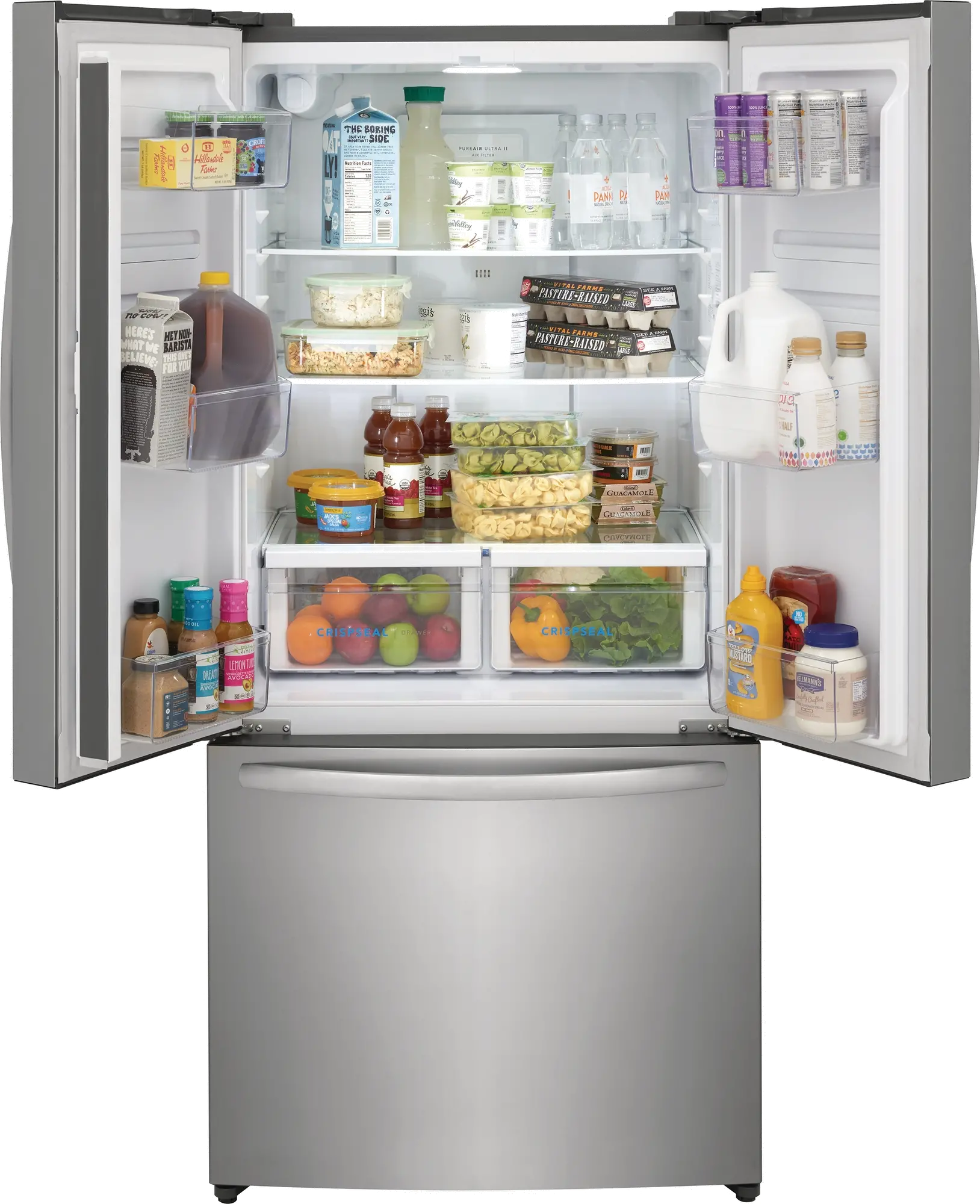 FRFG1723AV Frigidaire 17.6 cu ft French Door Refrigerator - Counter Depth Stainless Steel-6