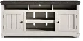 La Costa Two Tone White 72 TV Stand