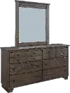 Clearance River Oaks Brown Dresser