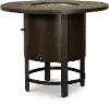 Adeline Round Fire Pit Dining Table