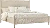 Shell Shack Light Sand Woven Queen Bed