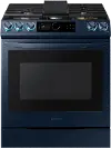 NX60A8711QN Samsung Bespoke 6 cu ft Gas Range - Navy