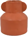 Rust Red 6.5 Inch Vase