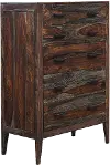 Fall River Dark Brown Chest of Drawers