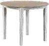 Prescott Whitewash Round Dining Room Table