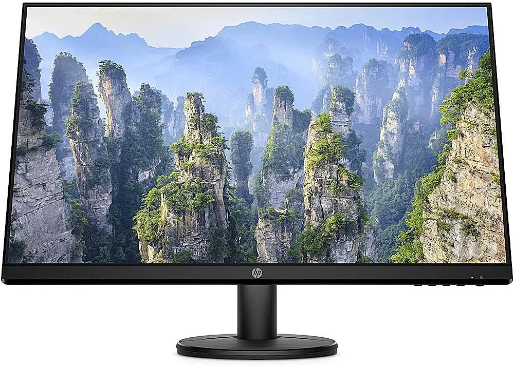 HP Black 27 FHD Monitor-1