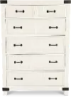 Mill River White Chest of Drawers