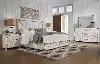 Mill River White 4 Piece Queen Bedroom Set