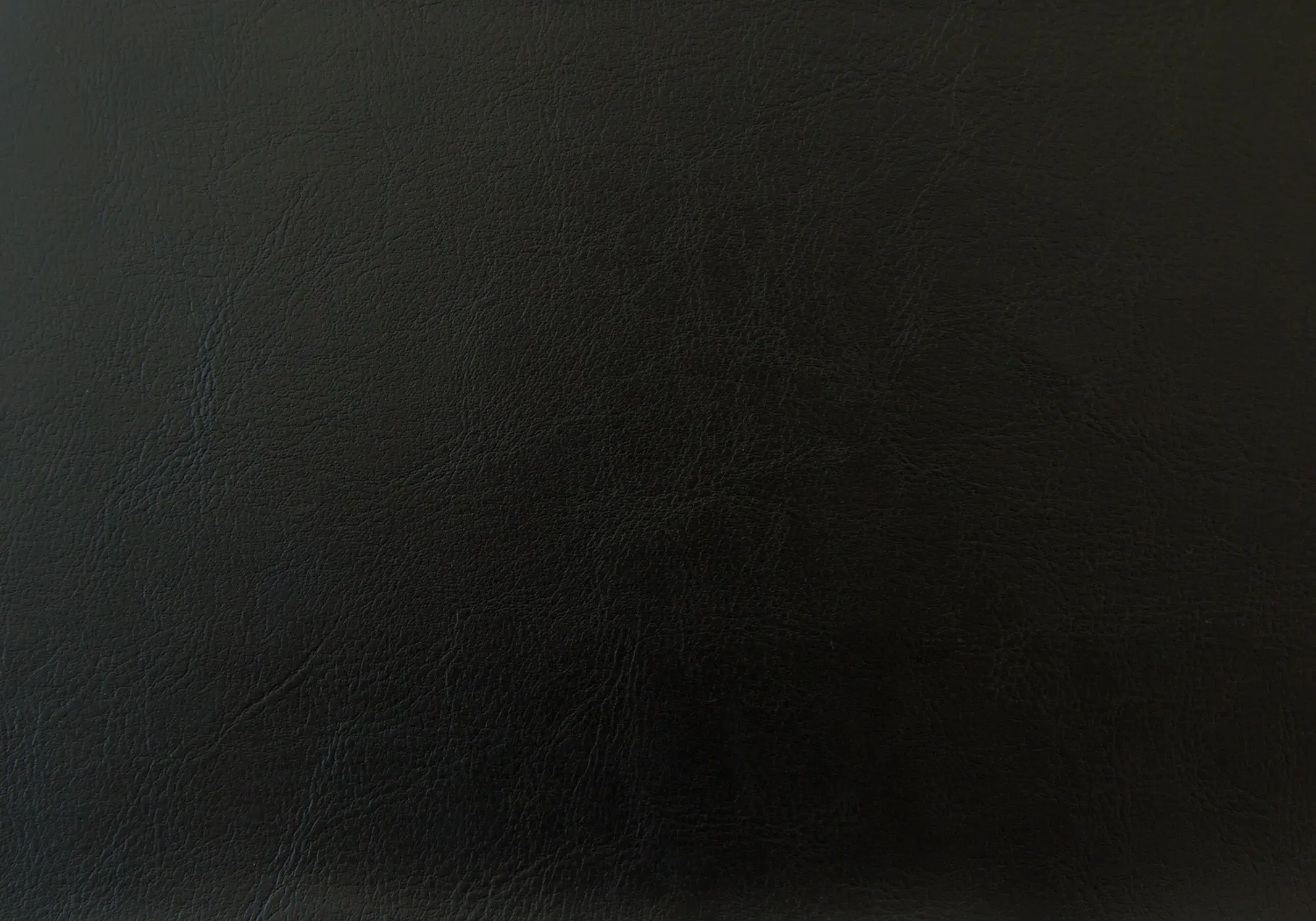 Modern Black Faux Leather Bench-4