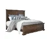 Clearance Hamilton Brown King Size Bed