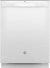 GDT630PGRWW GE Top Control Dishwasher - White