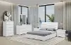 Bella Vista White 4 Piece Queen Bedroom Set