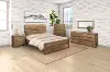 Hidden Haven Natural 4 Piece Queen Bedroom Set