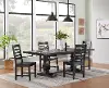 Onyx Black 5 Piece Dining Room Set
