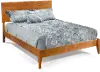 2 West Natural Queen Platform Bed