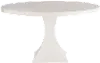 Clearance Modern Eclectic White Round Dining Room Table
