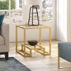 Athena Glam Brass Finish Side Table