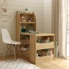 Tyler Transitional Blonde Oak Kid's Craft Desk