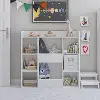 Tyler Kids White Toy Storage Bookcase