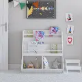Tyler White Kid's Book and Toy Storage