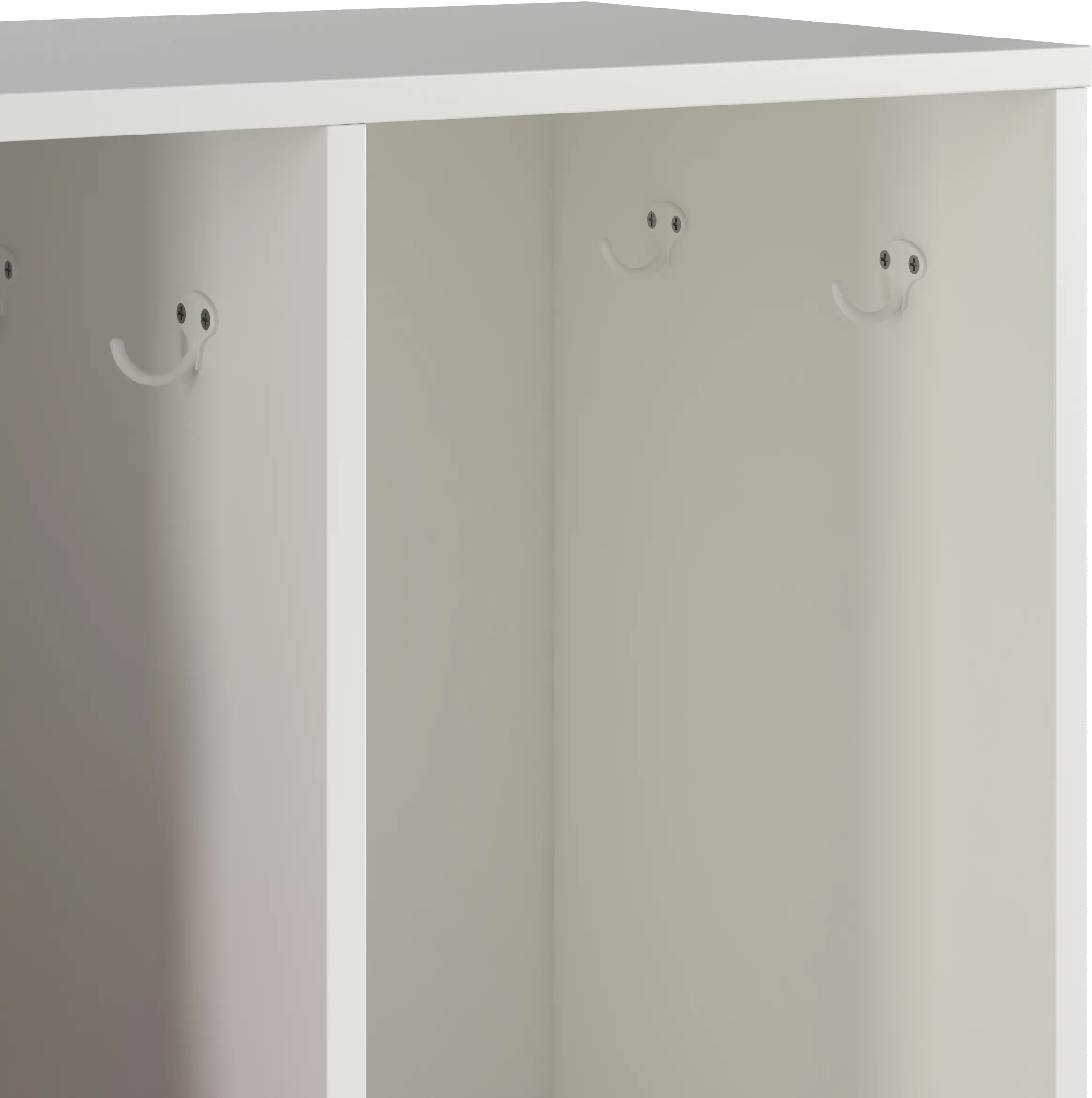 Tyler Transitional White Kid's 4-Cube Storage-6