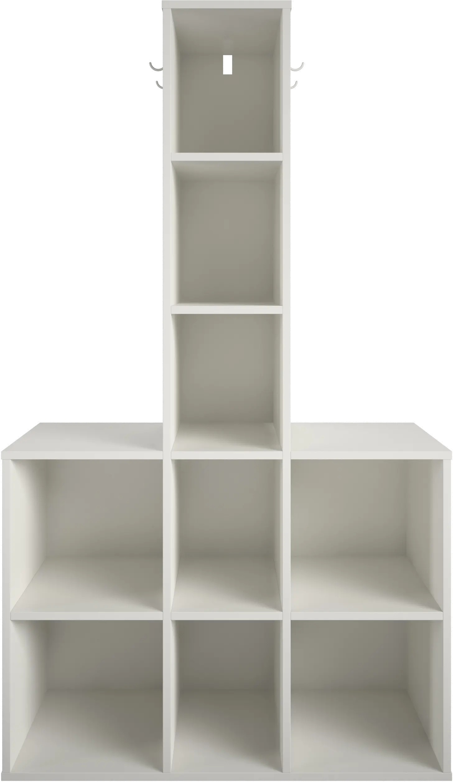 Tyler Transitional White Kid's 9 Cube Storage-3