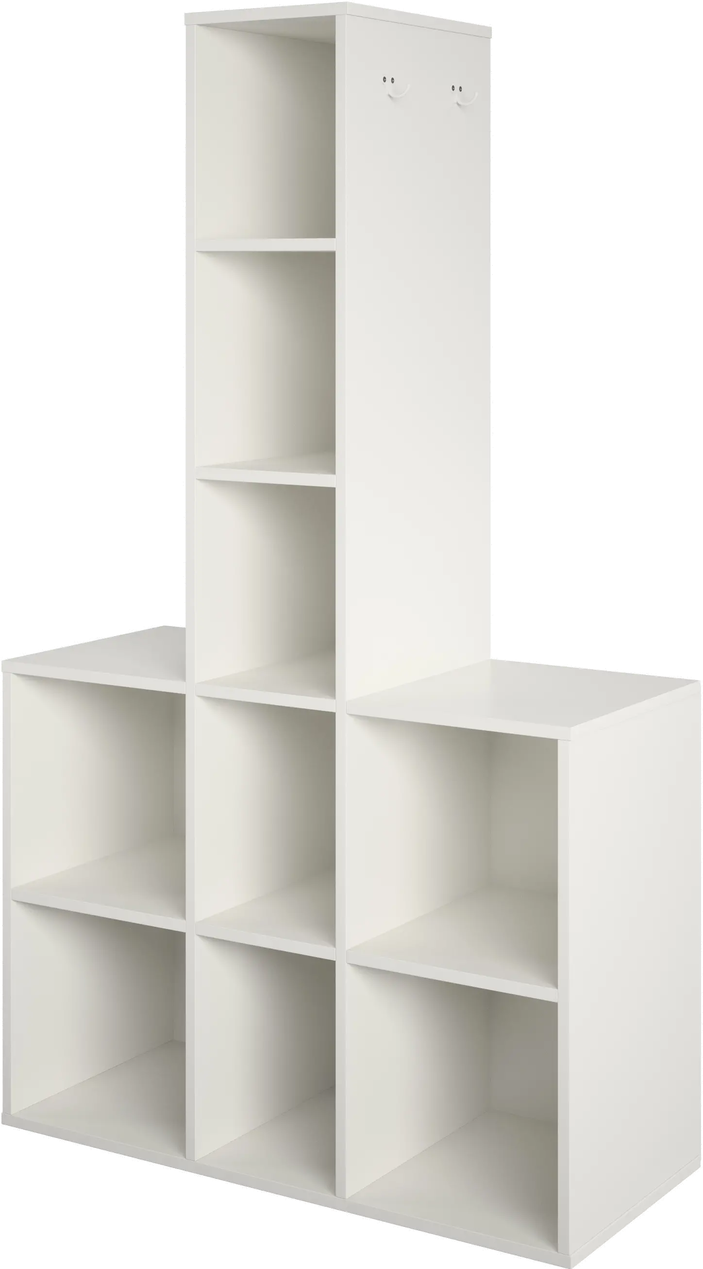 Tyler Transitional White Kid's 9 Cube Storage-4